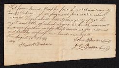 Bills of sale for Virgil, an enslaved male